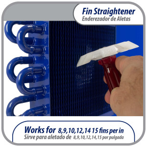Appli Parts APT-FS351 peine plastico enderezador de aletas para evaporador condensador y radiador con separaciones de 8,9,10,12,14,15 pulg entre aletas aumenta el flujo de aire y mejora el rendimiento del equipo  Appli Parts APT-FS351 peine plastico enderezador de aletas para evaporador condensador y radiador con separaciones de 8,9,10,12,14,15 pulg entre aletas aumenta el flujo de aire y mejora el rendimiento del equipo