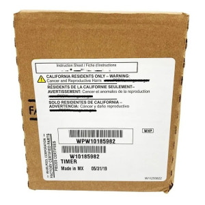 Whirlpool Timer WPW10185982 Secadora 
Sirve: W10185982