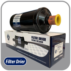 Appli Parts APFD-307S Filtro Secador 7/8 pulg para linea Liquido para Sistemas de Refrigeracion y aire acondicionado 307S ODF Soldable Universal Unidireccional 267mm Largo 100mm Ancho Appli Parts APFD-307S Filtro Secador 7/8 pulg para linea Liquido para Sistemas de Refrigeracion y aire acondicionado 307S ODF Soldable Universal Unidireccional 267mm Largo 100mm Ancho