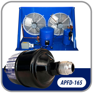 Appli Parts APFD-165 Filtro Secador 5/8 pulg para linea Liquido para Sistemas de Refrigeracion y aire acondicionado 165 SAE Rosca Universal Unidireccional 178mm Largo 76mm Ancho Appli Parts APFD-165 Filtro Secador 5/8 pulg para linea Liquido para Sistemas de Refrigeracion y aire acondicionado 165 SAE Rosca Universal Unidireccional 178mm Largo 76mm Ancho
