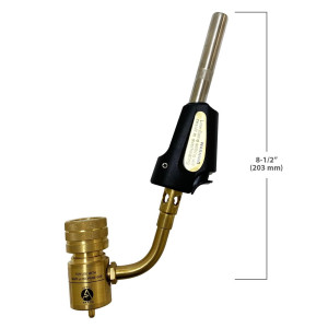 Appli Parts APHT-1S Soplete Boquilla de Soldar, Antorcha manual de un solo quemador con encendedor de arranque para soldadura fuerte con Mapp o punta giratoria de combustible de propano Appli Parts APHT-1S Soplete Boquilla de Soldar, Antorcha manual de un solo quemador con encendedor de arranque para soldadura fuerte con Mapp o punta giratoria de combustible de propano
