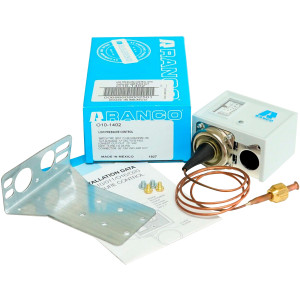 Ranco O10-1402 Presostato de Baja Sencillo, Presion 12 pulg HG a 50 psig, Diferencial de 5 a 35 psi, Capilar de 36 pulg, para sistemas de Refrigeracion Ranco O10-1402 Presostato de Baja Sencillo, Presion 12 pulg HG a 50 psig, Diferencial de 5 a 35 psi, Capilar de 36 pulg, para sistemas de Refrigeracion