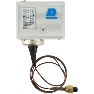 Ranco O10-1402 Presostato de Baja Sencillo, Presion 12 pulg HG a 50 psig, Diferencial de 5 a 35 psi, Capilar de 36 pulg, para sistemas de Refrigeracion Ranco O10-1402 Presostato de Baja Sencillo, Presion 12 pulg HG a 50 psig, Diferencial de 5 a 35 psi, Capilar de 36 pulg, para sistemas de Refrigeracion