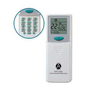 Appli Parts APRC-4000A Universal Air Conditioning Remote Control, 2 in LCD, Celsius and Fahrenheit, 4,000 Frequencies Appli Parts APRC-4000A Universal Air Conditioning Remote Control, 2 in LCD, Celsius and Fahrenheit, 4,000 Frequencies