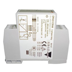 Vrf Monitoring Relay 3 Phase Sequence And Phase Loss Dpa51cm44 Vrf Monitoring Relay 3 Phase Sequence And Phase Loss Dpa51cm44