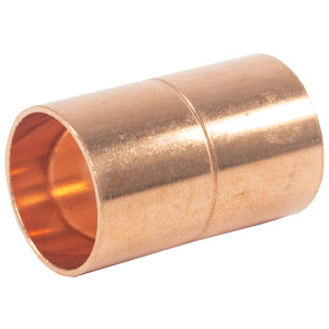 Appli Parts AP-A078 7/8 pulg Anillo de Cobre Accesorios de tuberia de cobre CxC Conexiones soldadas para aplicaciones de refrigeracion, aire acondicionado y plomeria Tuberia de cobre ACR y tipo L