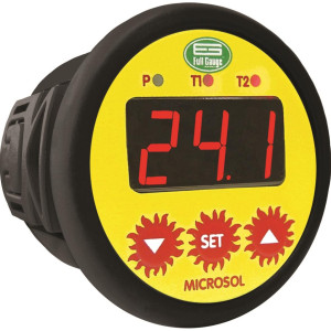 Controlador Electronico Solar 110/220v Cilindrico Full Gauge Microsol Controlador Electronico Solar 110/220v Cilindrico Full Gauge Microsol