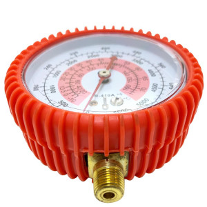 Appli Parts APMG-GA1H Esfera Alta R410 para Manometro 1/4 pulg SAE, Escala Dual Presion Kpa/psi, Escala Dual Temperatura Fahrenheit/Centigrados Appli Parts APMG-GA1H Esfera Alta R410 para Manometro 1/4 pulg SAE, Escala Dual Presion Kpa/psi, Escala Dual Temperatura Fahrenheit/Centigrados