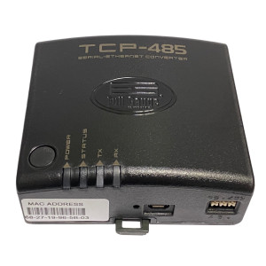 Full Gauge TCP-485 Convertidor (RS-485, Ethernet RJ-45) 1 Cable, 1 Transformador para interconexion con SITRAD Full Gauge TCP-485 Convertidor (RS-485, Ethernet RJ-45) 1 Cable, 1 Transformador para interconexion con SITRAD