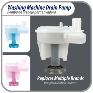 Appli Parts WP6-2022030AP Washing Machine Drain Pump Compatible with Whirlpool replaces 202203, LP117, 200724, 202204, 202532, 202540, 2-0724, 2-11054, 2-2203, 2-2204, 2-2532, 2-2540, 2-737, 200737 Appli Parts WP6-2022030AP Washing Machine Drain Pump Compatible with Whirlpool replaces 202203, LP117, 200724, 202204, 202532, 202540, 2-0724, 2-11054, 2-2203, 2-2204, 2-2532, 2-2540, 2-737, 200737