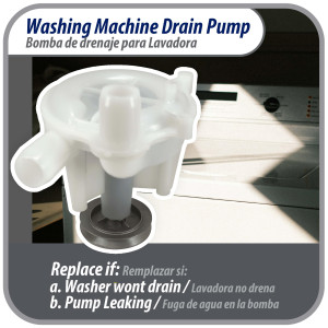 Appli Parts WP6-2022030AP Washing Machine Drain Pump Compatible with Whirlpool replaces 202203, LP117, 200724, 202204, 202532, 202540, 2-0724, 2-11054, 2-2203, 2-2204, 2-2532, 2-2540, 2-737, 200737 Appli Parts WP6-2022030AP Washing Machine Drain Pump Compatible with Whirlpool replaces 202203, LP117, 200724, 202204, 202532, 202540, 2-0724, 2-11054, 2-2203, 2-2204, 2-2532, 2-2540, 2-737, 200737