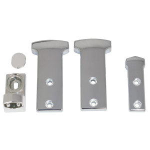 Whirlpool 819342 Genuine OEM Chrome Door Handle End cap 

