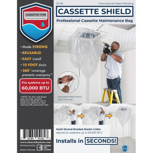 Babero Plastico Para Limpiar Cassette
Sirve NuCalgon CleanGuard 4150-03