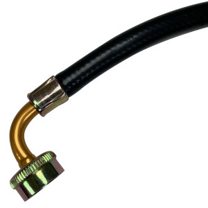 Appli Parts APIH-5934E 5 ft Washing Machine Inlet Hose 5 with 2 Seal or Rubbers, with 3/4 in Female Fitting, Straight and 90 Degree Elbow connectors Appli Parts APIH-5934E 5 ft Washing Machine Inlet Hose 5 with 2 Seal or Rubbers, with 3/4 in Female Fitting, Straight and 90 Degree Elbow connectors