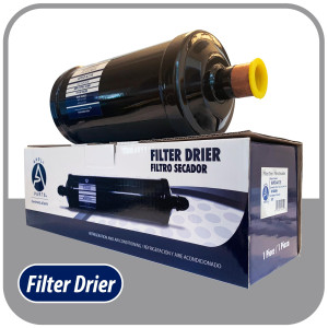 Appli Parts APFD-417S Filtro Secador 7/8 pulg para linea Liquido para Sistemas de Refrigeracion y aire acondicionado 417S ODF Soldable Universal Unidireccional 267mm Largo 95mm Ancho Appli Parts APFD-417S Filtro Secador 7/8 pulg para linea Liquido para Sistemas de Refrigeracion y aire acondicionado 417S ODF Soldable Universal Unidireccional 267mm Largo 95mm Ancho