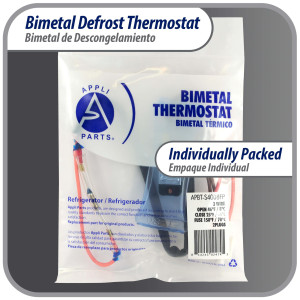 Appli Parts APBT-S4008FP Bimetal Termico Tipo Asiatico 3 Cables Abre 8C y Cierra -4C, Fusible 70C 2conectores, cables marron y marron,Referencia BIM-4008 / Termodisco Appli Parts APBT-S4008FP Bimetal Termico Tipo Asiatico 3 Cables Abre 8C y Cierra -4C, Fusible 70C 2conectores, cables marron y marron,Referencia BIM-4008 / Termodisco