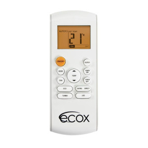 Remote Control Rg57e1/Bgeu1 Celsius/Fahrenheit Mini Split Ecox 17317000a40240