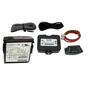 Full Gauge TC-940Ri Plus Controlador Electronico para Congelacion. 2 Sensores, 4 Salidas, 1 Entrada Digital, 12V y 110/220V con fuente transformador incluida, Compatible con Sitrad Full Gauge TC-940Ri Plus Controlador Electronico para Congelacion. 2 Sensores, 4 Salidas, 1 Entrada Digital, 12V y 110/220V con fuente transformador incluida, Compatible con Sitrad
