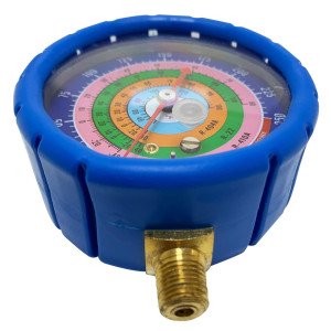Appli Parts APMG-GA3L Low Side R134/R22/R404/R410 Replacement Analog Manifold Gauge, Pressure psi Scale, Temperature Fahrenheit Scale Appli Parts APMG-GA3L Low Side R134/R22/R404/R410 Replacement Analog Manifold Gauge, Pressure psi Scale, Temperature Fahrenheit Scale