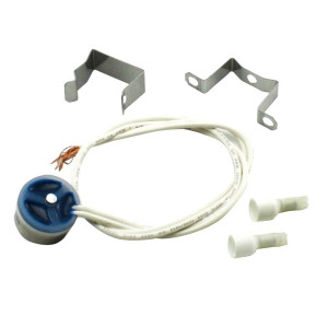 GE WR50X55 Genuine OEM Refrigerator Defrost Thermostat L-55 compatible with WR50X102 WR50X103 WR50X117 WR50X28 WR50X30 WR50X31 and other replacement models