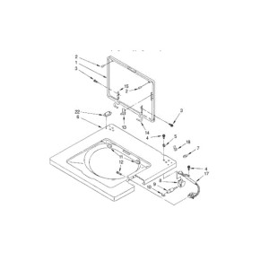3355458 Appli Parts Interruptor Switch Lavadora de la Tapa, Remplaza WP3355458, WP3355548VP, PS11741198, AP2946951, 3355458AP