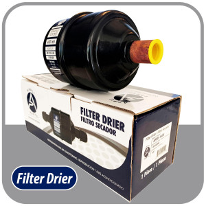 Appli Parts APFD-165S Filtro Secador 5/8 pulg para linea Liquido para Sistemas de Refrigeracion y aire acondicionado 165S ODF Soldable Universal Unidireccional 178mm Largo 76mm Ancho Appli Parts APFD-165S Filtro Secador 5/8 pulg para linea Liquido para Sistemas de Refrigeracion y aire acondicionado 165S ODF Soldable Universal Unidireccional 178mm Largo 76mm Ancho