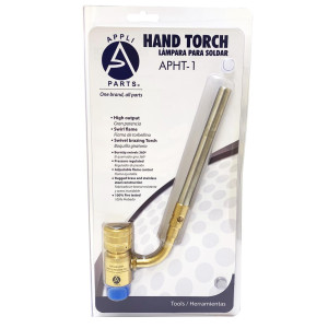 Appli Parts APHT-1 Soplete Boquilla de Soldar, Antorcha, Lampara para usar con Propano o Mapp en plomeria electricidad refrigeracion aire acondicionado y mas Appli Parts APHT-1 Soplete Boquilla de Soldar, Antorcha, Lampara para usar con Propano o Mapp en plomeria electricidad refrigeracion aire acondicionado y mas