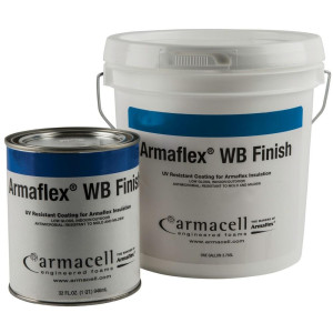 Armaflex Wb Finish 1 Gallon, White Paintable Insulation Coating (Water Base) Wbf8530006 Armaflex Wb Finish 1 Gallon, White Paintable Insulation Coating (Water Base) Wbf8530006