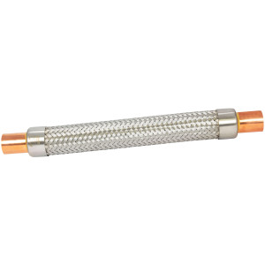 Appli Parts APVE-34 3/4 in Vibration Absorber Eliminator Sweat Connections 10 in Long 450 psi Max working and 3,265 psi Burst pressure Appli Parts APVE-34 3/4 in Vibration Absorber Eliminator Sweat Connections 10 in Long 450 psi Max working and 3,265 psi Burst pressure