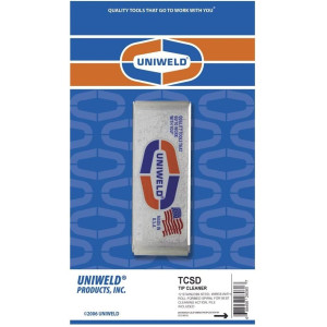 Uniweld limpiador de puntas de Soldar TCSD TCS 26060
Tamaño 75-49
12 puntas Lima incluída Uniweld limpiador de puntas de Soldar TCSD TCS 26060
Tamaño 75-49
12 puntas Lima incluída