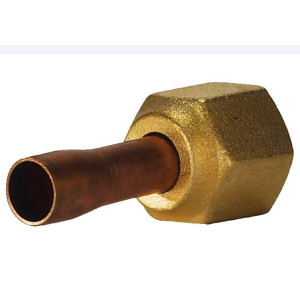 Danfoss 068-2060 Flare to Solder Adapter for TXV Valves T 2 and TE 2  Danfoss 068-2060 Flare to Solder Adapter for TXV Valves T 2 and TE 2