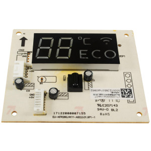 Tarjeta Display Mini Split Unidad Interna Evaporador EU-KFR26G/N1Y-AB2.JD.GN.WXXS.XS2.8 RoHS Display board subassembly 17122000A13927 17122000006953 sirve ecox
