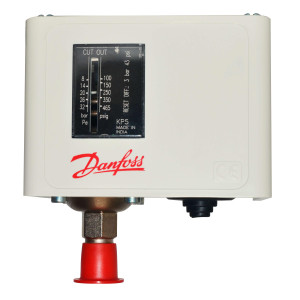 Danfoss 060-117391 High Pressure Switch KP5 with Manual Max Reset, 43 psi Differential SPDT with 1/4 Flare Male Pressure Connection 060-117366 Danfoss 060-117391 High Pressure Switch KP5 with Manual Max Reset, 43 psi Differential SPDT with 1/4 Flare Male Pressure Connection 060-117366
