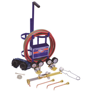 Uniweld KL71-4C Welding, Brazing and Cutting Outfit Includes: Welding Handle / Welding and Brazing Tips / Cutting Attachment and Tip / Oxygen and Acetylene Regulator / Twin Hose / Goggles / Flint Lighter / Tank Key / Carrying Stand Uniweld KL71-4C Welding, Brazing and Cutting Outfit Includes: Welding Handle / Welding and Brazing Tips / Cutting Attachment and Tip / Oxygen and Acetylene Regulator / Twin Hose / Goggles / Flint Lighter / Tank Key / Carrying Stand