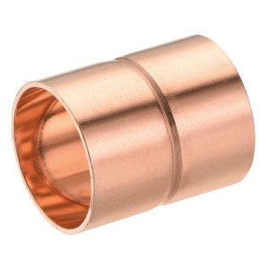 Appli Parts AP-A218 2-1/8 pulg Anillo de Cobre Accesorios de tuberia de cobre CxC Conexiones soldadas para aplicaciones de refrigeracion, aire acondicionado y plomeria Tuberia de cobre ACR y tipo L 