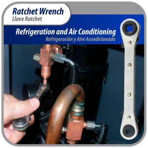 Appli Parts APT-RW122 Llave Ratchet 1/4 - 3/8 - 3/16 - 5/16 pulg, herramienta para servicios de sistemas de Aire Acondicionado y Refrigeracion Appli Parts APT-RW122 Llave Ratchet 1/4 - 3/8 - 3/16 - 5/16 pulg, herramienta para servicios de sistemas de Aire Acondicionado y Refrigeracion