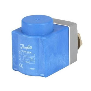 Danfoss 018F6714 Bobina para Solenoide 220 V, 60 Hz, 13 W, IP67, Caja de Conexion