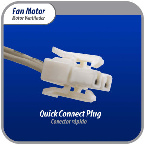Appli Parts APFM-500 8 W Motor Ventilador, 110 V, 50/60 Hz, 0.16 A, 2800 rpm, rotacion CCW remplazo Universal para Evaporadores LG, Samsung, J500-00024K y otros Appli Parts APFM-500 8 W Motor Ventilador, 110 V, 50/60 Hz, 0.16 A, 2800 rpm, rotacion CCW remplazo Universal para Evaporadores LG, Samsung, J500-00024K y otros