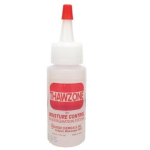 Supco HS17004 Highside Thawzone 4 oz is the original liquid dehydrant for the control of moisture in refrigeration systems. Thawzone chemically dries ALL refrigerants, such as R-12, R-22, R-134A, etc.