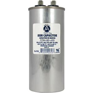 Appli Parts Condensador Capacitor de Marcha 80 Mfd uF (microfaradios) 370VAC o 450VAC CBB65 Universal Aire acondicionado y otras aplicaciones Redondo UL E476928 13.4cm Alto 5.2cm Ancho CON-80-450 Appli Parts Condensador Capacitor de Marcha 80 Mfd uF (microfaradios) 370VAC o 450VAC CBB65 Universal Aire acondicionado y otras aplicaciones Redondo UL E476928 13.4cm Alto 5.2cm Ancho CON-80-450