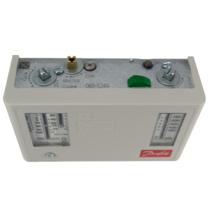 Danfoss 060-5249 KPU15B Presostato Dual, Baja 10 a 60 psi, Alta 100 a 465 psi, SPST (NO+NC), Reset Auto Manual Max, Conexiones Flare de 1/4 pulg Macho Danfoss 060-5249 KPU15B Presostato Dual, Baja 10 a 60 psi, Alta 100 a 465 psi, SPST (NO+NC), Reset Auto Manual Max, Conexiones Flare de 1/4 pulg Macho