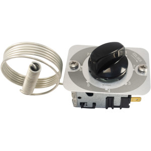 Danfoss 077B7274 Thermostat Refrigerators Automatic Defrost control 077B6039 Cold Cut-in 40.1F Cold cut-out 13.1F Warm Cut-in 40.1F Warm Cut-out 24.8F Capillary tube length 47.2in B6 CT-35-D
 Danfoss 077B7274 Thermostat Refrigerators Automatic Defrost control 077B6039 Cold Cut-in 40.1F Cold cut-out 13.1F Warm Cut-in 40.1F Warm Cut-out 24.8F Capillary tube length 47.2in B6 CT-35-D