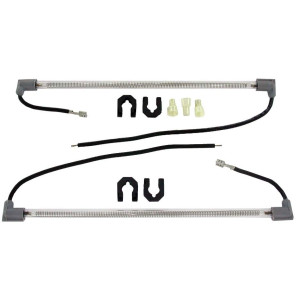 Appli Parts APDH-12G276 Resistencia Deshielo Vidrio 29.5 cm (11-5/8 pulg), 110 V, 2 piezas, para Descongelamiento de Refrigeradoras remplaza NUV-276 Appli Parts APDH-12G276 Resistencia Deshielo Vidrio 29.5 cm (11-5/8 pulg), 110 V, 2 piezas, para Descongelamiento de Refrigeradoras remplaza NUV-276