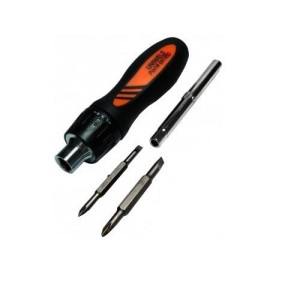 Destornillador Multiple 6 En 1 Con Ratchet Uniweld 6n1rsd
1/4 - 5/16 dado
1/4  Nr 1 Plano Estria 
3/16 Nr 2 Plano Estria Destornillador Multiple 6 En 1 Con Ratchet Uniweld 6n1rsd
1/4 - 5/16 dado
1/4  Nr 1 Plano Estria 
3/16 Nr 2 Plano Estria
