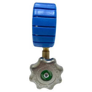 Appli Parts APMG-A2L Manometro Sencillo Baja presion R12/R134/R22/R404 analogo con escala de temperatura en Celsius y conexiones de 1/4 de pulg Appli Parts APMG-A2L Manometro Sencillo Baja presion R12/R134/R22/R404 analogo con escala de temperatura en Celsius y conexiones de 1/4 de pulg