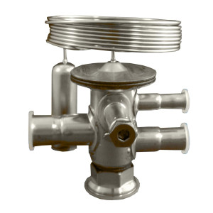 Danfoss 068U1714 Expansion Valve R410 TUAE External Equilization, 3/8 x 1/2 ODF