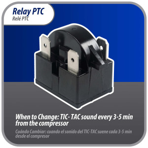 Appli Parts APSR-4002P Mini Fridge relay switch 3 pin 4.7 Ohm 110V Universal PTC Start relay replacement part for multiple brands of refrigerators wine cooler Appli Parts APSR-4002P Mini Fridge relay switch 3 pin 4.7 Ohm 110V Universal PTC Start relay replacement part for multiple brands of refrigerators wine cooler