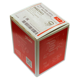 Danfoss 068Z3403 1/4 - 5.5TR Expansion Valve Body, TE 2, R404,R507A, 3/8x1/2 in, Flare, External Equalized, Single-Flow, -40 to 50 F, Capacity determined by Orifice size Sold Separately, 068Z3555