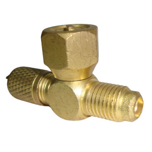 Appli Parts APAT-3X14 Valvula de Acceso T 9603AP 1/4 pulg M Flare Acceso x 1/4 pulg M Flare x 1/4 pulg H Flare con Conector en Extremo Appli Parts APAT-3X14 Valvula de Acceso T 9603AP 1/4 pulg M Flare Acceso x 1/4 pulg M Flare x 1/4 pulg H Flare con Conector en Extremo