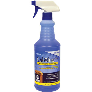 Nu-Calgon 4182-24 Cal-Blue Plus Gas Micro Leak Detector 1 Quarter Spray Bottle Nu-Calgon 4182-24 Cal-Blue Plus Gas Micro Leak Detector 1 Quarter Spray Bottle